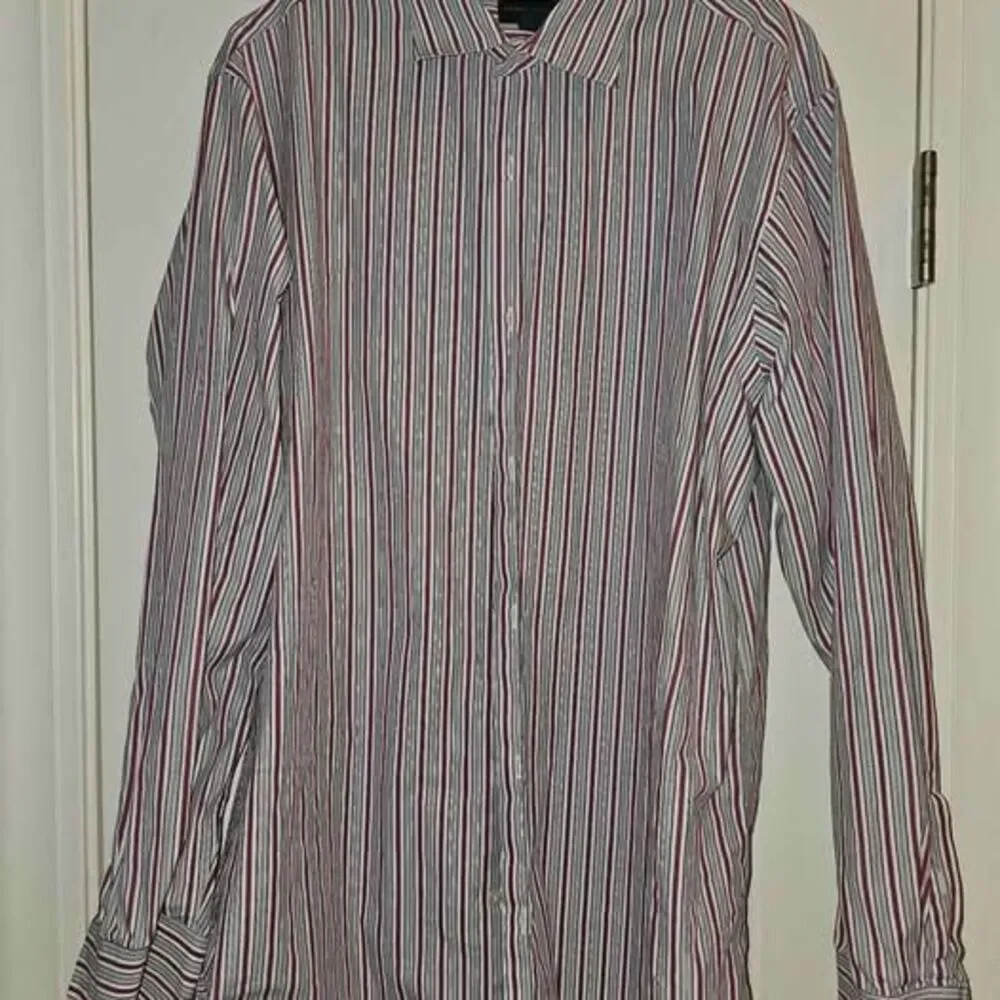 Banana Republic Men's Striped Long Sleeve Button-Down Shirt Size XL